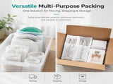 100 Pcs Cushion Foam Pouches, 12"x12" Packing Cushioning Supplies for Moving, Foam Wrap Pouches V1369-AZ3-W-16467