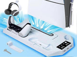 Bracket with Cooling & Dual Controller Charging Station for Gaming Fan Speed V1263-JX-4990