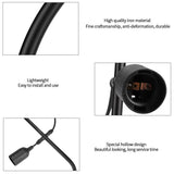 E27 Modern LED Lamp Dining Room Bar Geometric Hanging Light Iron Frame Black 220V V1294-YM0901-ZM01438-03