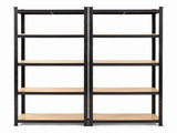 Giantz 2-Rack Garage Shelving 1.5X0.7m Warehouse Shelves Storage Rack Pallet Racking WR-E-7X15-GVN-BKX2