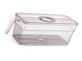 Fridge Food Storage Container Handle Large Capacity Transparent Refrigerator Food Storage Box V1294-YM0901-3117240209611
