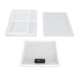 Fridge Lock Box Plastic Multifunctional Convenient Lockable Food Storage Cabinet for Home White and V1294-YM0901-3117240203611