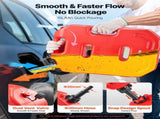 Fuel Container, 10 L, Gas Can with Spout and Lockable Bracket, 15 L/min Max Flow Rate, Secure & V952-SLBXSYXCZK1JAO871001V0