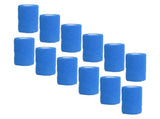 12Pcs Bandage Wrap Natural Latex Elastic Self Adhesive Wrap for Cows Dogs Horses 10cm Blue V1294-YM0523-3111220104713