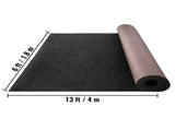 Bass Boat Carpet Cutpile Marine Carpet 6 x 13 ft Charcoal Black In/Outdoor V952-JZXWDTTH1.84MAXUHV0