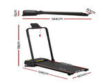 Everfit 3 in 1 Walking Pad Treadmill 20% Auto Incline Under Desk Foldable Treadmills for Home With TMILL-400H-AINC-BK