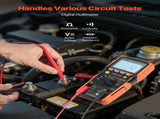 Digital Multimeter, 4000-Count TRMS Voltmeter Ohmmeter, 1000V AC/DC Voltage Tester with Switchable V952-WYB1000VACDCN4LJC001V9