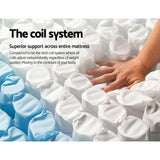 Giselle Bedding 21cm Mattress Tight Top Single MATTRESS-21-S