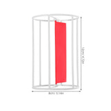 1Set Geometry Teaching Aids Cylinder and Cone Set with Rotating Discs for Classroom Use V1366-AZ2-W-20444