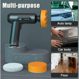 Portable Waxing With Polishing Pad, With 2000Mah Lithium Battery Brushless V1188-MS-227-0824