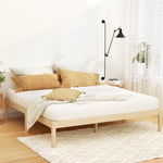 Artiss Bed Frame King Size Wooden Base Mattress Platform Timber Pine BRUNO WBED-BRUNO-K-WD-AB