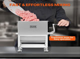 Manual Meat Mixer, 15L Fixed Tank Meat Processing Equipment, V952-SYRLJBJBKQXKG26A7001V0