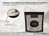 Orku 400g Fine Diatomaceous Earth - Food Grade FCC Fossil Shell Flour Powder V238-SUPDZ-12295728660560