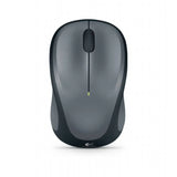 Logitech M235 Wireless Mouse Grey Contoured design Glossy Comfort Grip Advanced Optical Tracking V1202-V2-MILT-M235COLT