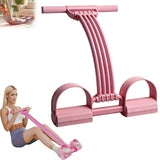 Multifunction Pedal Resistance Band, Home Exercise Equipment for Full Body Workout, Yoga, V1366-AZ2-W-11632