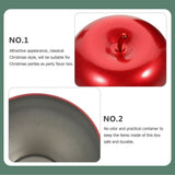 Apple Shape Storage Canister Red Tinplate for Home Decoration V1366-AZ2-W-18711