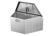 Trailer Tongue Box, 838 x 483 x 457 mm Aluminum Trailer Tongue Tool Box, Heavy Duty Storage V952-TCGJX33X19X1G70EW001V0