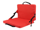 Outdoor Chair Cushion Portable Comfortable Oxford Cloth Foldable Stadium Seat Cushion Red V1294-YM0626-3111220313711