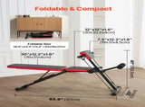 Multi-Functional Weight Bench for Full Body Workout, Roman Chair Hyperextension Bench, 770 lbs V952-ZDKLMYAX300LUGKWBV0