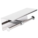 Toilet Paper Holder Dual End Wall Mounted Toilet Roll Holder 304 Stainless Steel for Bathroom V1294-YM0523-3112220017511