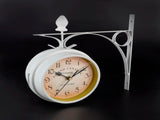 Retro Wall Clocks Double side Living Room Mute Metal Home Decoration V1294-YM0901-JY31433
