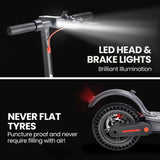 ALPHA Urban 8 Electric Scooter, Suspension, 25km Range, 8.5-Inch Wheels, Brushless Motor, Motorised V219-TRNESCALA4GA