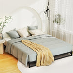 Artiss Bed Frame King Size Metal BERU MBED-C-BERU-K-BK-AB