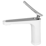 G1/2 Single Handle Basin Mixer Tap with Metal Handle Durable Solid Brass Bathroom Faucet V1294-YM0715-3112210112311
