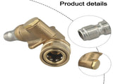 Pressure Washer Nozzle For 360 Degree Pivoting Coupler Cleaning Connector Smile Home V1189-LWWAL-20260327-04477