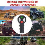 X-BULL 2x Wireless Winch Remote Control 12 Volt Handset Switch 150ft 4WD V211-AUEB-XBWP005