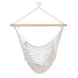 Gardeon Hammock Chair Outdoor Hanging Camping Mesh Indoor Cream HM-CHAIR-MES-CREAM