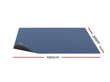 Aqua Buddy Pool Cover 600 Micron 6.5x3m Swimming Pool Solar Blanket Blue Black PC-65X30-L-BK-BL