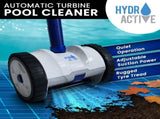 HydroActive Automatic Suction Pool Cleaner for Inground Pools 12m Hose SWP-WSC-R3
