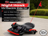 Rollplay Nighthawk Bolt 12V Electric Ride-On Go Kart for Kids HUN3206