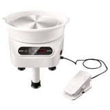 Pottery Wheel, 11 inch Pottery Forming Machine, 450W Electric Wheel for Pottery with Foot Pedal and V952-ZQLPJSJS11YCDNPP1V3