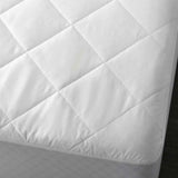 Accessorize Cotton Quilted Mattress Protector Queen V442-HIN-MATTRESSP-COTTONQUILTED-WHITE-QS