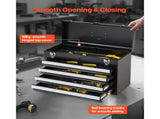 Metal Tool Box, 20.5-inch, Portable Metal Tool Box with 4 Drawers, Small Tool Chest with EVA Liners, V952-CTSBXSGJX20ILXNNKV0