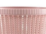 Pulling Bag Trash Can Imitation Rattan Round Plastic Garbage Bin Home Coverless Trash Storage Basket V1294-YM0716-3117220138915