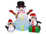 Santaco 1.8M Inflatable Christmas Snowman LED Lights INFL1050