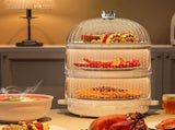 Dust Proof Food Storage Box Multi Functional Sealed Food Storage Container for Summer 3 Layers V1294-YM0706-3118230265112