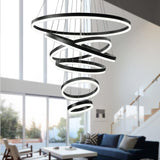 BAMDECOR A18815 Nordic Home Decor Dining Room Pendant lamp lights Ceiling Lamp Hanging Light V255-BAM-18815/6-BLK