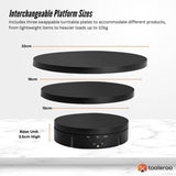 Tooleroo Electric 360 Rotating Product Display Stand for Merchandise Video Black V238-SUPDZ-41119060885584