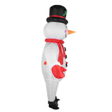 5.9ft Snowman Inflatable Costume Water Resistant Funny Snowman Blow Up Suit for Hallowmas Carnivals V1294-YM0901-3115240123911