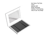 Flip Photo Frame Front Opening Picture Display Artwork Easy to Use Versatile Design Picture Display V1263-JX-2596