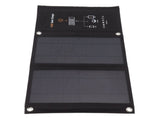 15W Monocrystalline Solar Panel Charger Dual USB Foldable Solar Charging Pack Outdoor Phone Power V1294-YM0718-3114220080111