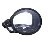 Panoramic silicone large field of view one-piece diving mirror V1363-OS-16-BLACK