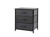 Levede Storage Cabinet Tower Chest Dark Grey CH1051-DG_NZ