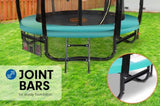 Kahuna 16 ft Trampoline - Green TRA-KAH-16-GN