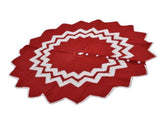 Christmas Tree Skirt Acrylic Fiber Knitting Floor Mat Cover Pad Xmas Party Home Decoration Props V1294-YM0523-3115210223511