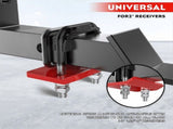 Hitch Tightener Anti Rattle Clamp,Hitch Stabilizer for 1.25inch and 2inch Trailer Hitches, Rubber V1370-AZ4-11681